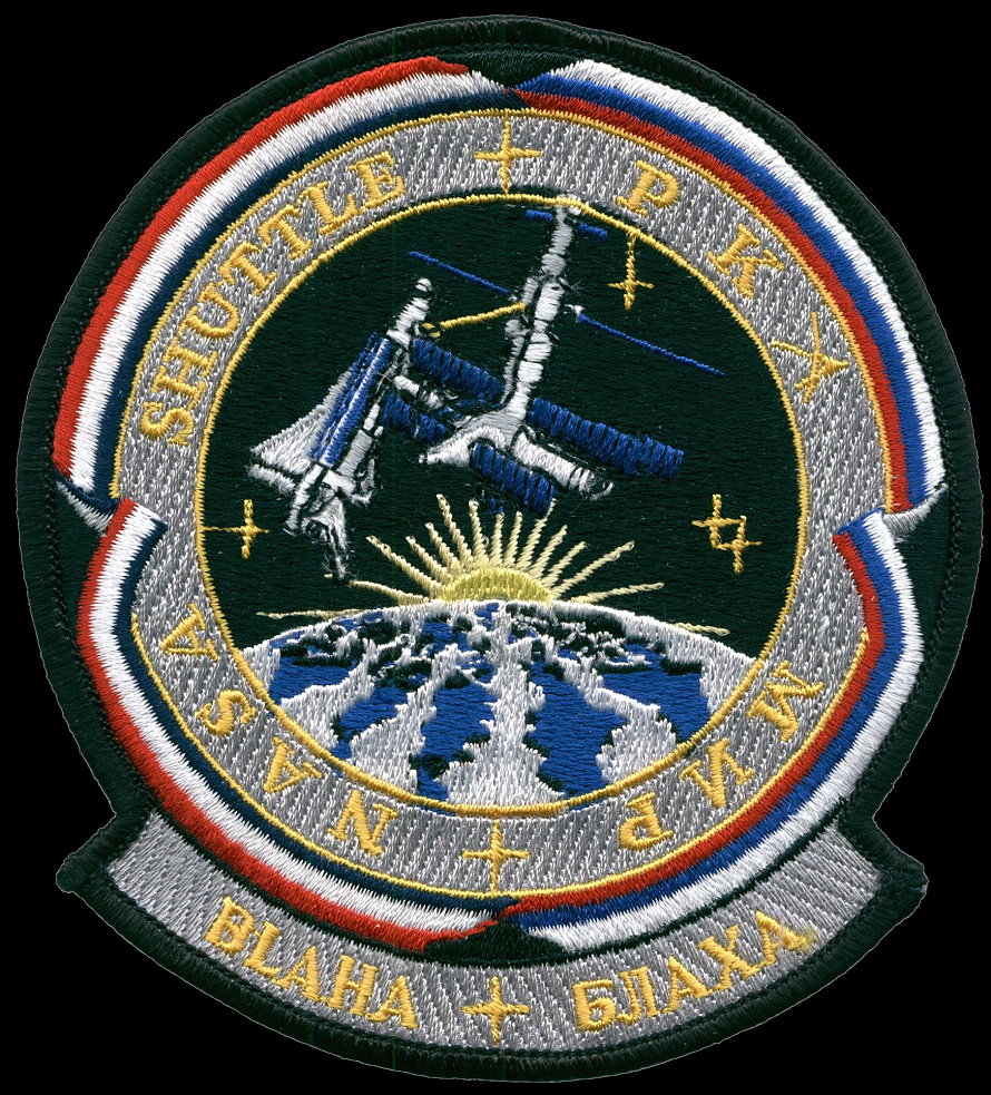 Patch John Blaha Shuttle-MIR