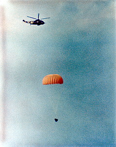 Gemini 12 landing