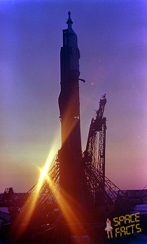 Soyuz 24 on launch pad
