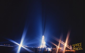 Soyuz 28 on the launch pad