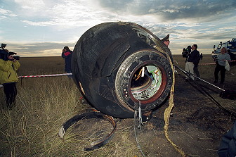 Soyuz TM-29 recovery