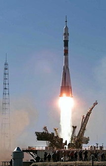 Soyuz TM-30 launch