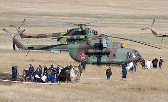 Soyuz TMA-11 recovery