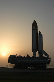 STS-115 rollout