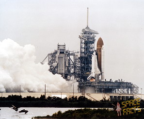 STS-51F main engine shutdown