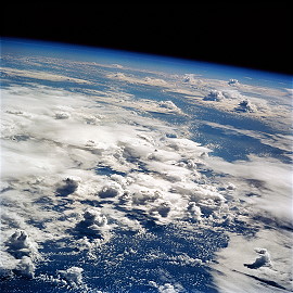 Thunderstorms over Hawaii