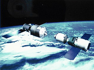 Shenzhou with Tiangong-1