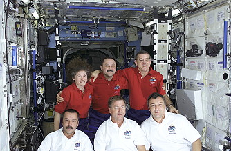 traditional in-flight photo ISS-03 (with ISS-02)