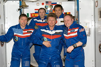 traditional in-flight photo ISS-18 and 19