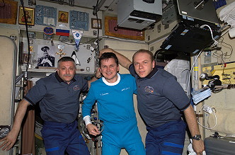 traditional in-flight photo Soyuz TMA-10