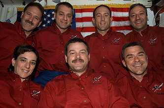 traditional in-flight photo STS-109