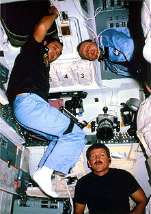 in-flight photo STS-51C
