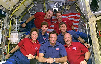 traditionelles Bordfoto STS-73