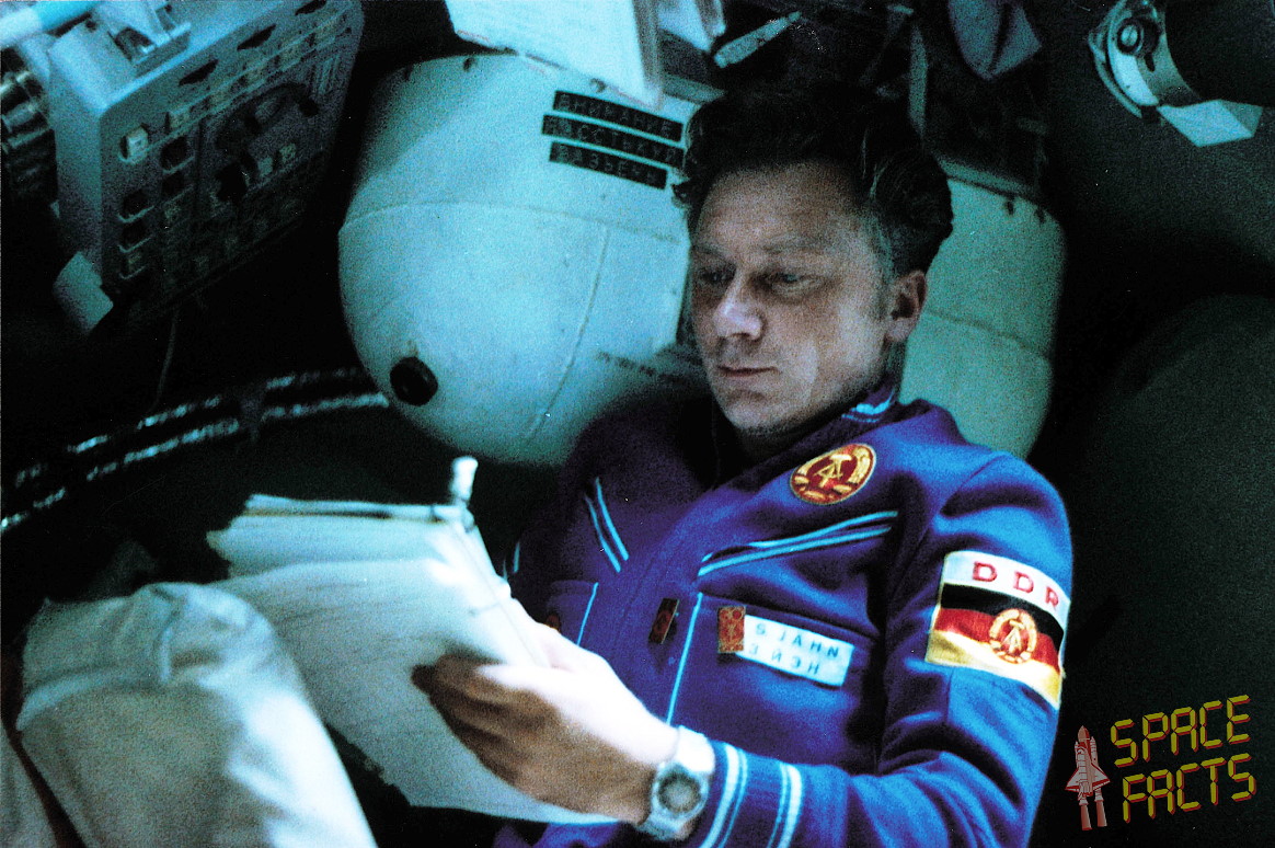 Sojus 31 an Bord von Saljut 6