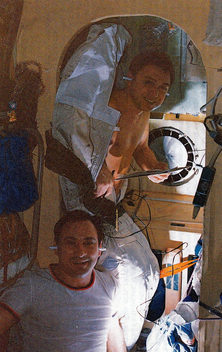 Soyuz TM-3 inflight