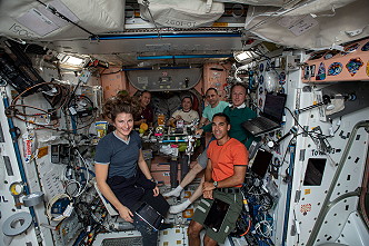 life onboard ISS
