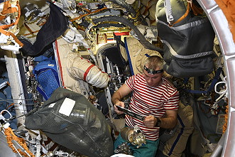 Leben an Bord der ISS