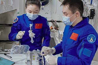 Leben an Bord von Tiangong