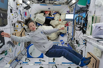 Leben an Bord von Tiangong