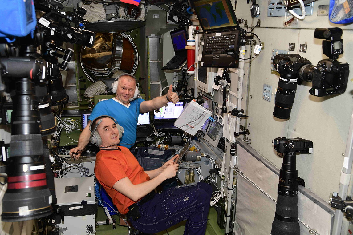Leben an Bord der ISS