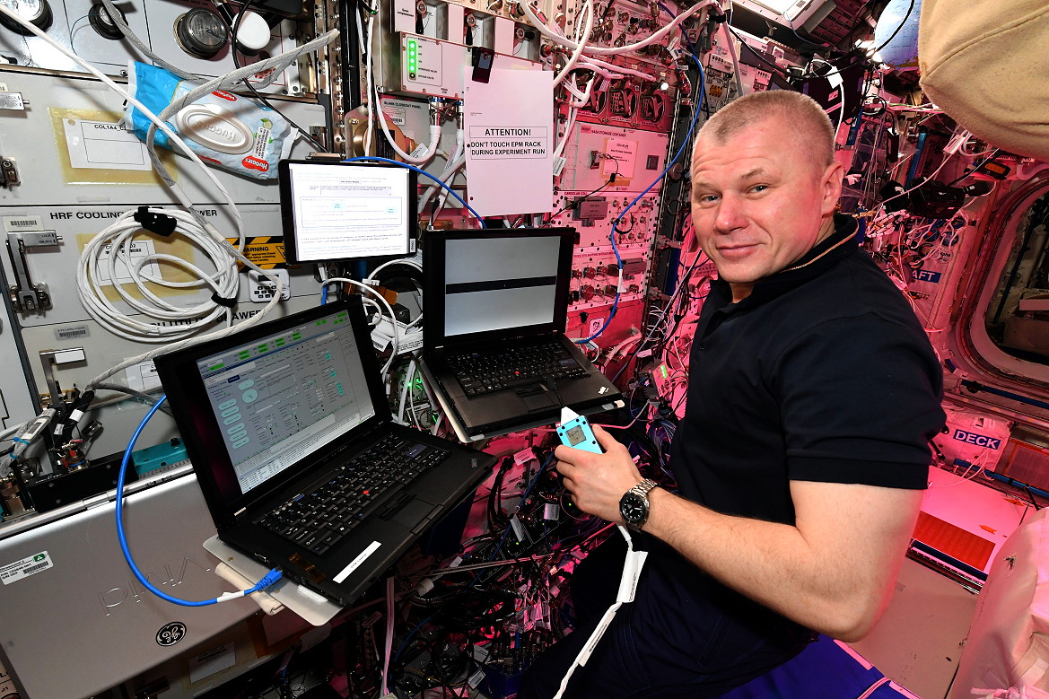 Leben an Bord der ISS