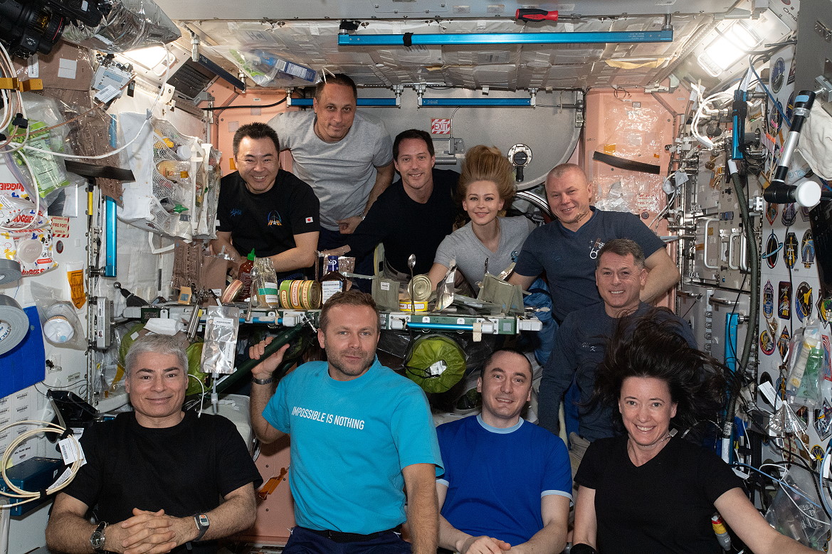 Leben an Bord der ISS