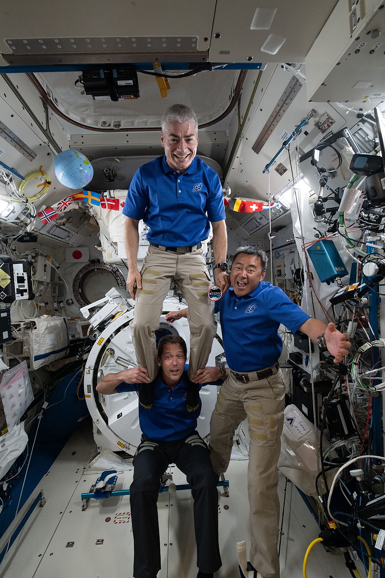 Leben an Bord der ISS