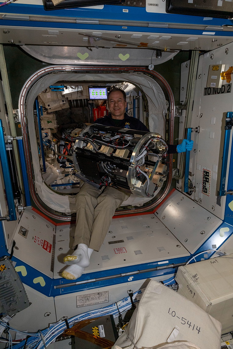 life onboard ISS
