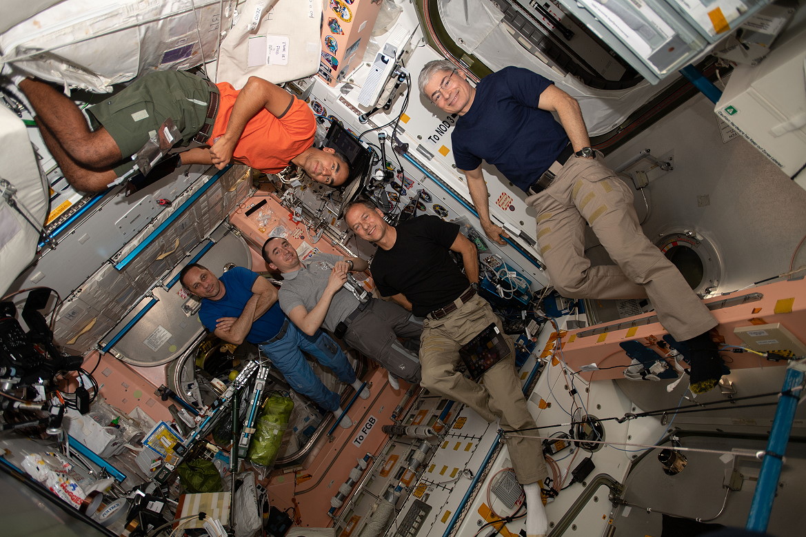 life onboard ISS