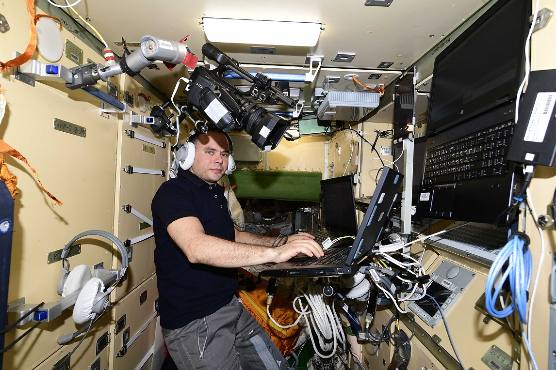 life onboard ISS