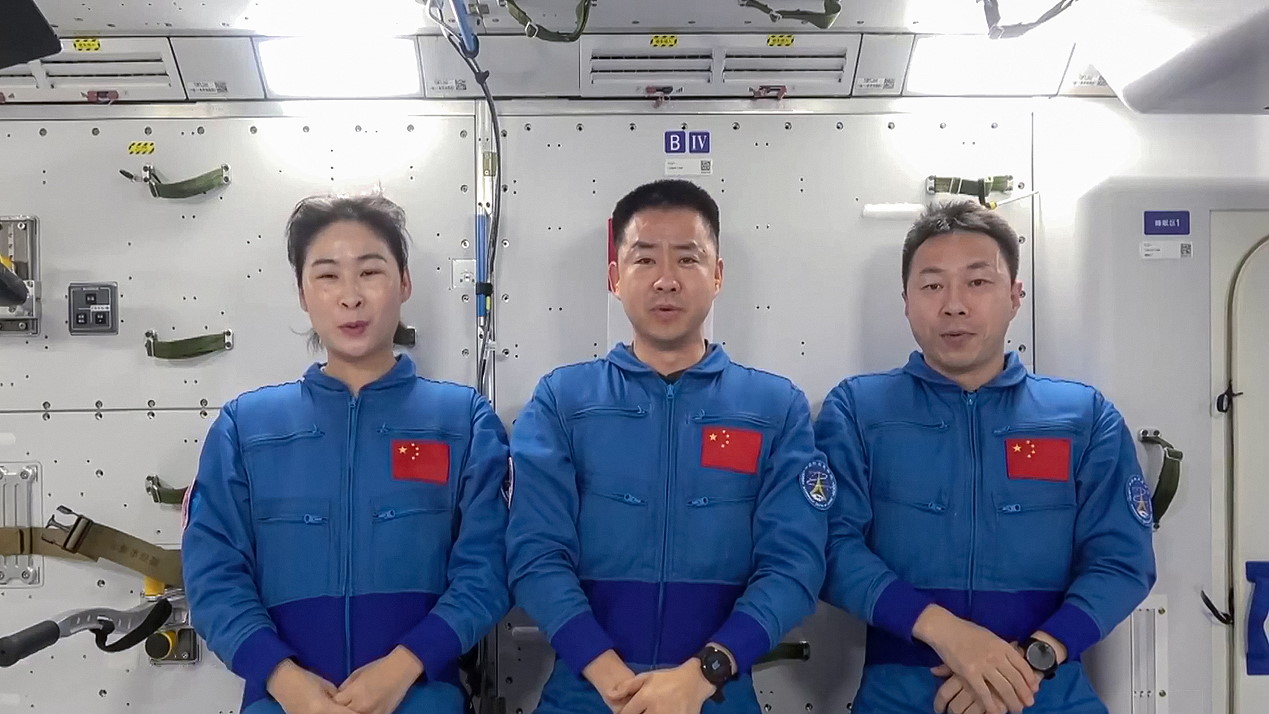 Leben an Bord von Tiangong