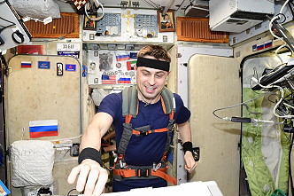 life onboard ISS