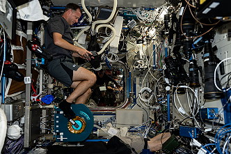 life onboard ISS