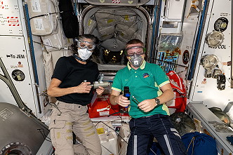 Leben an Bord der ISS