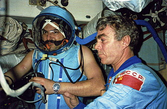 life onboard Mir