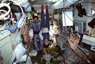 life onboard Mir