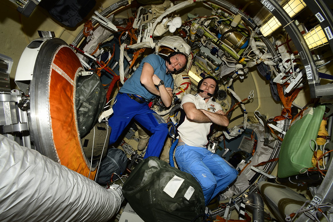 life onboard ISS