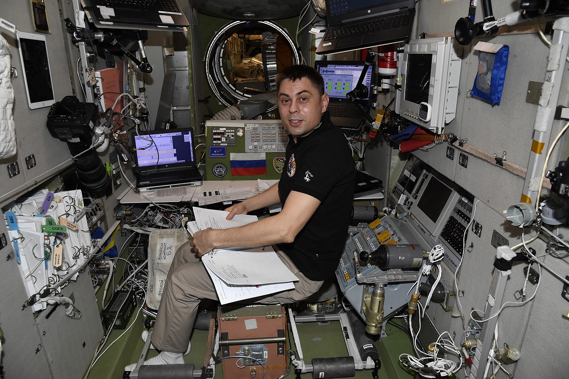 life onboard ISS