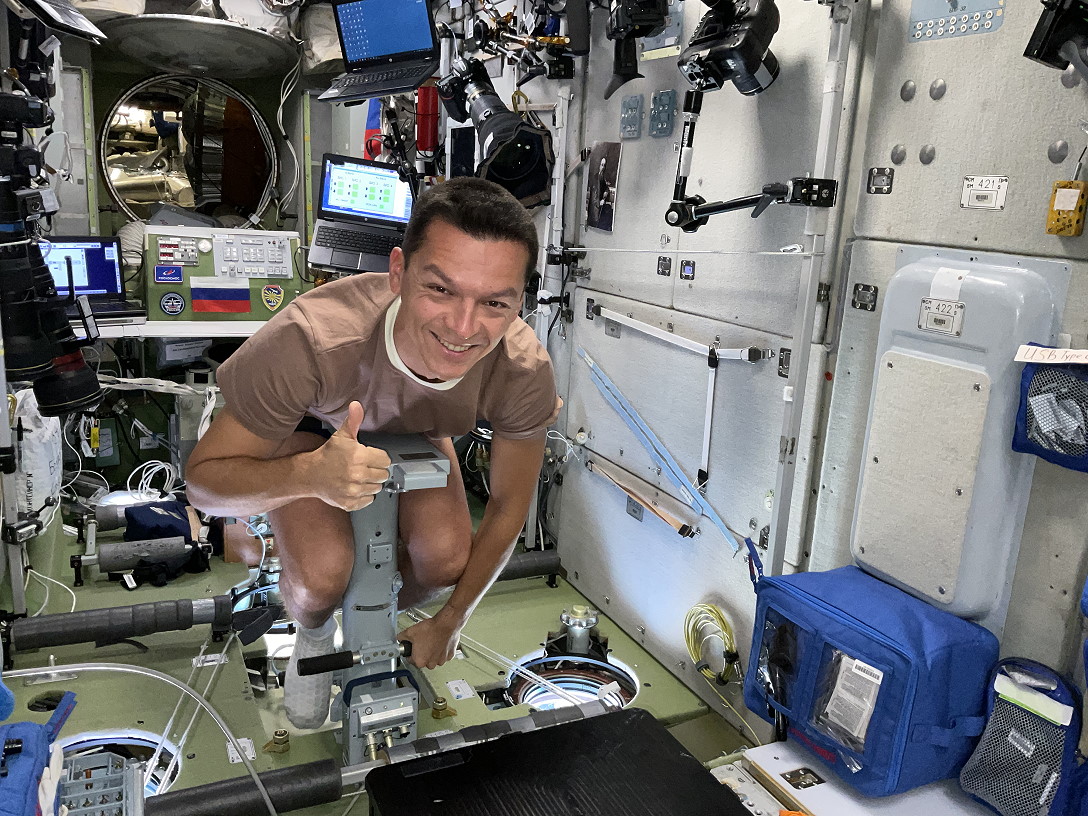 life onboard ISS