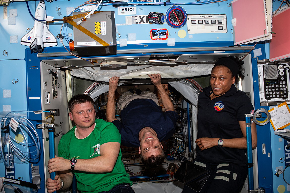 life onboard ISS