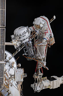 EVA Sergei Ryzhikov on October 16, 2025