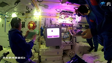 life onboard Tiangong