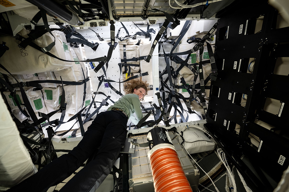 life onboard ISS
