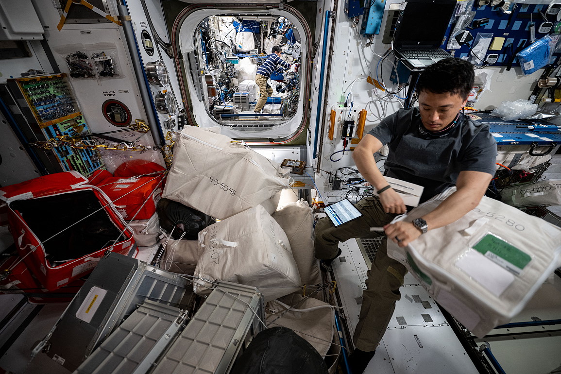 life onboard ISS