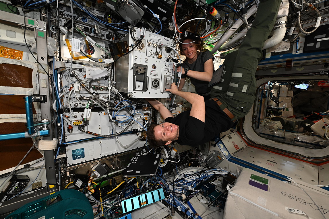 life onboard ISS