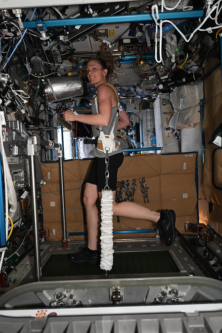 Leben an Bord der ISS