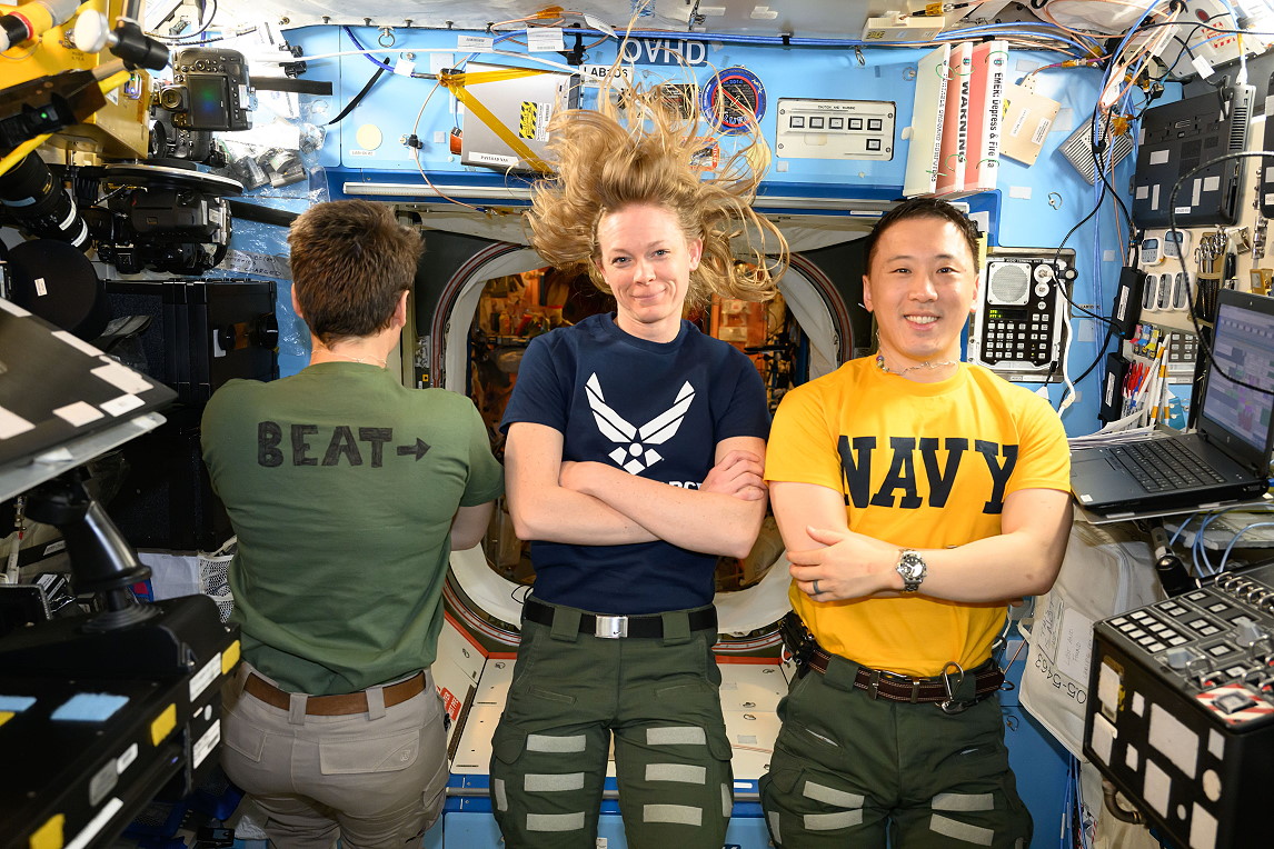 life onboard ISS