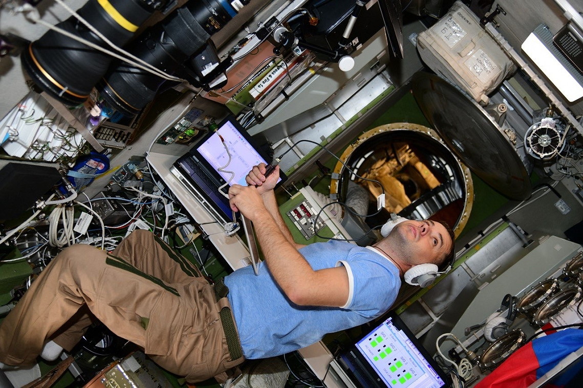 life onboard ISS