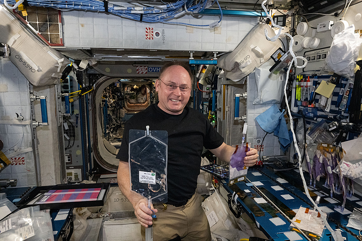 life onboard ISS