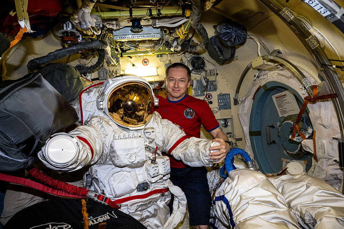 life onboard ISS